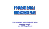 program rada 2018